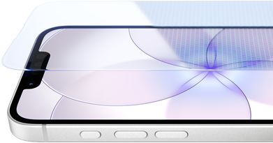 iPhone 17e, ภายนอกด้านหน้าพร้อม Ceramic Shield 2, ภายนอกด้านข้าง, สีขาว, ปุ่ม: ปุ่มแอ็คชั่น, ปุ่มปรับระดับเสียง