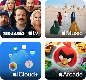 ช่อง Apple One: Apple TV, Apple Music, iCloud+ และ Apple Arcade