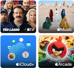 ช่อง Apple One: Apple TV, Apple Music, iCloud+ และ Apple Arcade