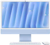 iMac, ภายนอกด้านหน้า, สีฟ้า