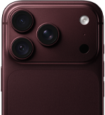 iPhone 18 Pro สีเบอร์กันดี, แสดงกล้องหลัก 48MP พร้อมรูรับแสงที่ปรับได้