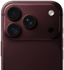 iPhone 18 Pro สีเบอร์กันดี, แสดงกล้องหลัก 48MP พร้อมรูรับแสงที่ปรับได้