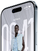 iPhone Air, ภายนอกด้านหน้า, ภายนอกด้านข้าง, จอภาพแบบหน้าจอทั้งหมดที่แสดงหน้าจอล็อค