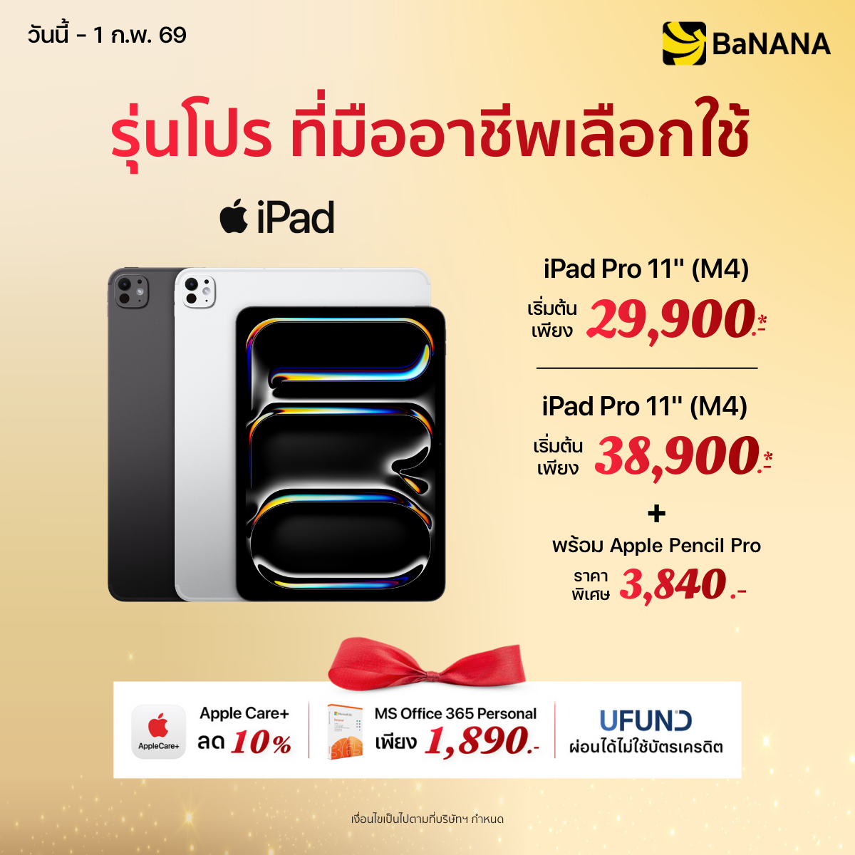 iPad Pro 13" (M4) - Promotion