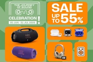 JBL & Harman Kardon Mid-Year Sale 2026 ลดสูงสุด 55%*
