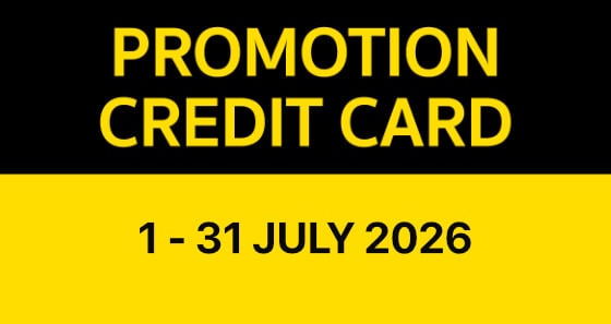 promotion credit card july 2026