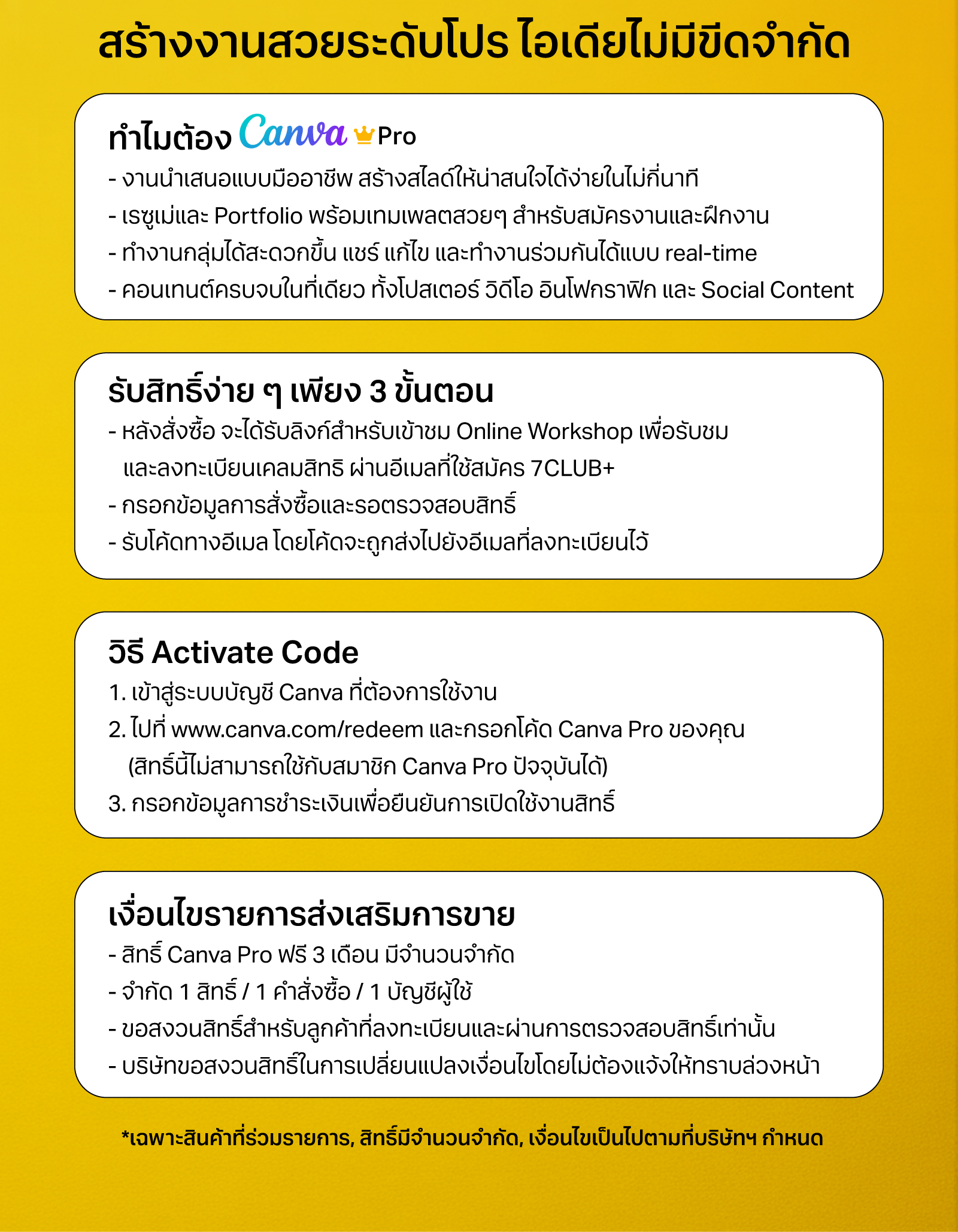 เรียนก็โปร พรีเซนต์ก็ปัง กับ Canva Pro