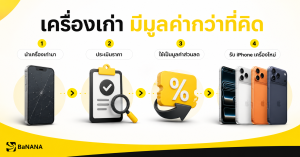 บริการ Trade-in เครื่องเก่าแลกซื้อ iPhone ใหม่
