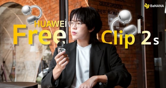 HUAWEI FreeClip 2 S หูฟัง Open-Ear ดีไซน์ Airy C-Bridge